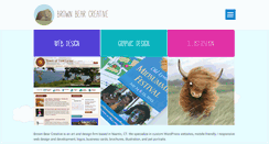 Desktop Screenshot of brownbearcreative.com